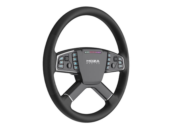 Moza Racing TSW Truck Wheel - Hjul - 14 knapper - trådløs, kablet - for PC