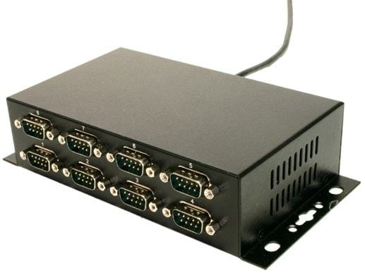 EXSYS USB 2.0 to 8S Serial RS-232 portit, USB, Sort, CE, FC, ROHS, WHQL, FTDI, TxD, RxD, RTS, CTS, DTR, DSR, DCD, GND, 0 - 55 °C EXSYS USB 2.0 to 8S Serial RS-232 portit, USB, Sort, CE, FC, ROHS, WHQL, FTDI, TxD, RxD, RTS, CTS, DTR, DSR, DCD, GND, 0 - 55 °C