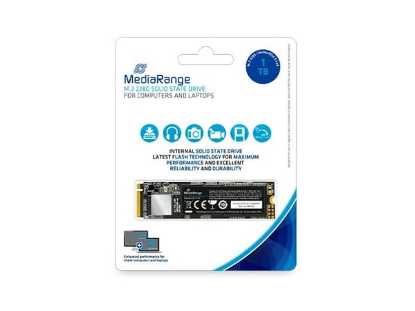 MediaRange MR1033, 1000 GB, M.2, 2200 MB/s, 20 Gbps