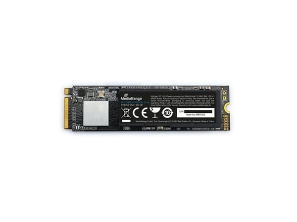 MediaRange MR1032, 512 GB, M.2, 2080 MB/s, 20 Gbit/s.