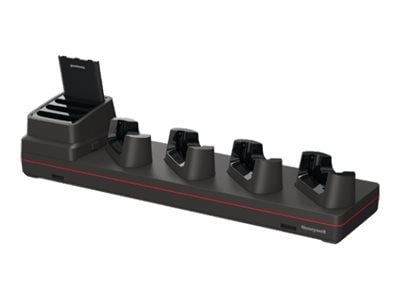 Honeywell - Håndholdt ladestativ + strømadapter - 5-bay, standard - utgangskontakter: 8 - for Honeywell CT37