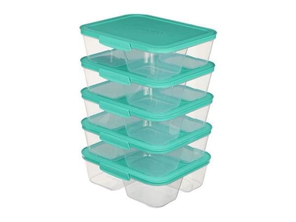 Sistema - 1,9 L Meal Prep Nest It 5-pk
