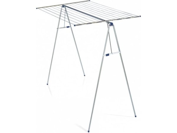 Leifheit 72706, Frittstående tørkestativ, Rustfritt stål, Hvit, 1500 mm, 1 stykker