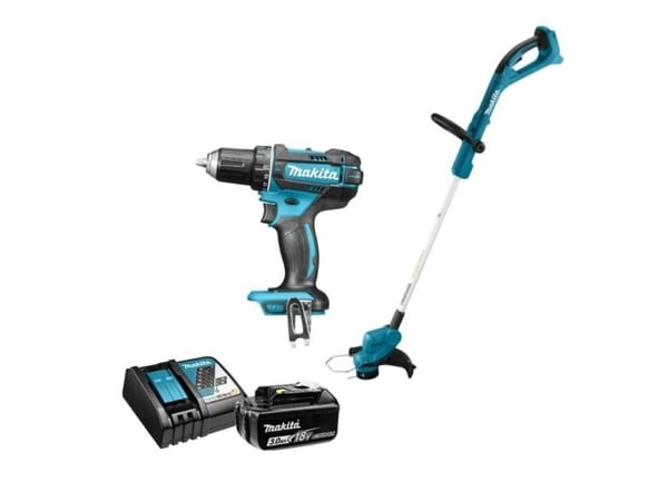 Batteridrevet gressklipper Makita DLX2489 18 V