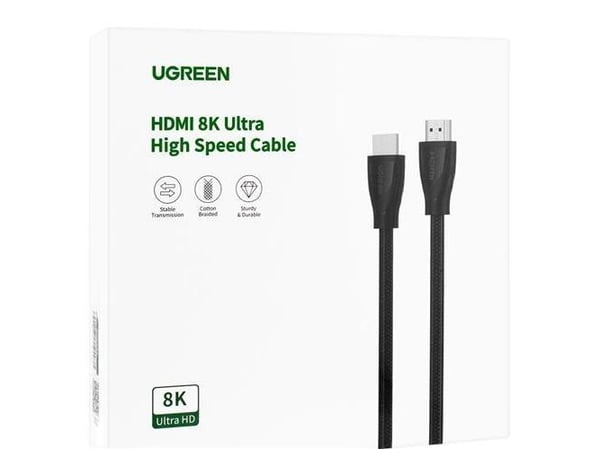 Ugreen 80404 HD140, 3 m, HDMI Type A (Standard), HDMI Type A (Standard), 3D, 48 Gbit/sek., Svart
