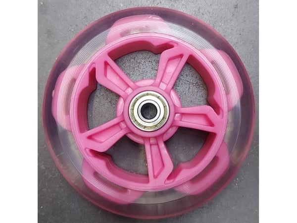 Forhjul Pink til MCU-Sport El-sparkesykkel LED 14,4V/21,6V