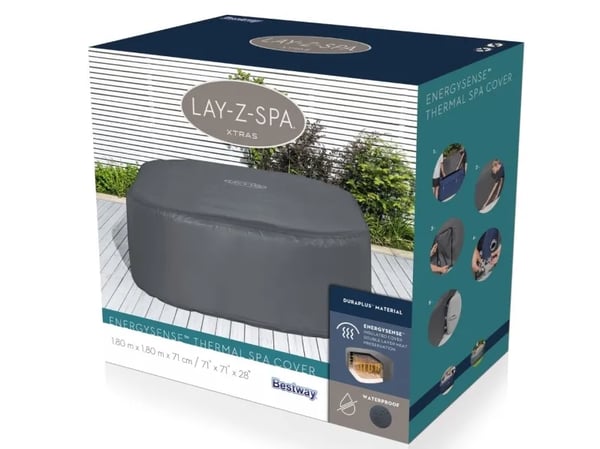 LAY-Z-Spa Energysense Termisk Deksel 180 x 180 x 71 cm