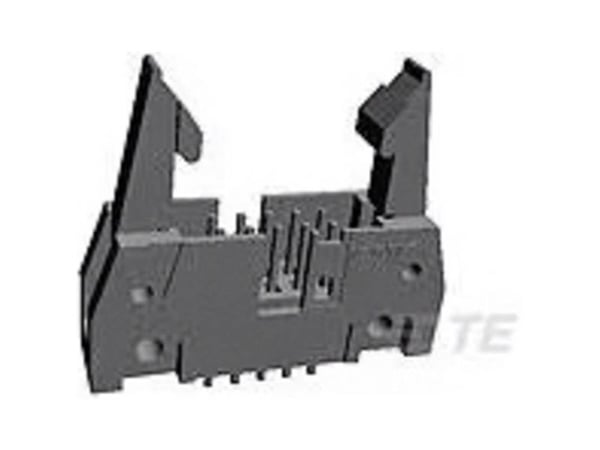 TE Connectivity Indbygningsstiftliste (standard) 499206-3 1 stk Tray