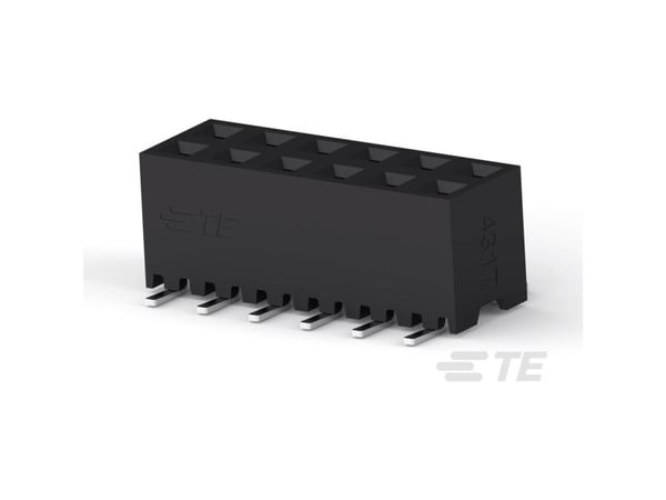 TE Connectivity Upotettava pistorasiakisko (vakio) 1-2307819-2 1 kpl Nauha koko kelalla