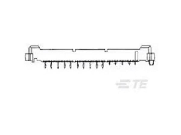 TE Connectivity Mezzanin-stik 767057-4 1 kpl Putki