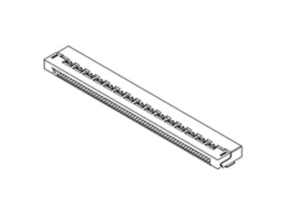 Molex FC/FPC-liitäntä 503366-8011 1 kpl Nauha koko kelalla