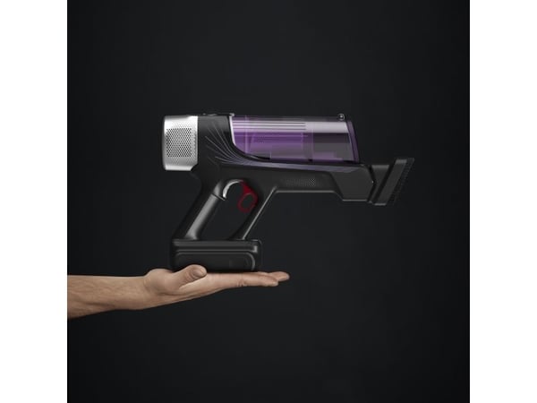 Rowenta RH2037, 2-i-1 stavstøvsuger, Uten pose, Svart, Lilla, 0,4 l, Rektangulær, Tørr