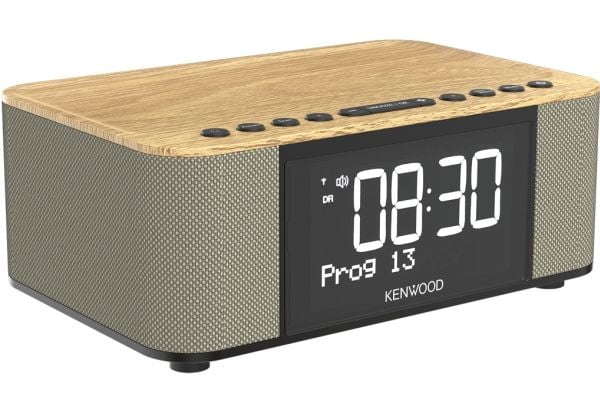 Kenwood Electronics CR-ST40DAB-M, Kello, Digitaalinen, DAB+, FM, 87,5 - 108 MHz, 174.928 - 239.2 MHz, 6 W