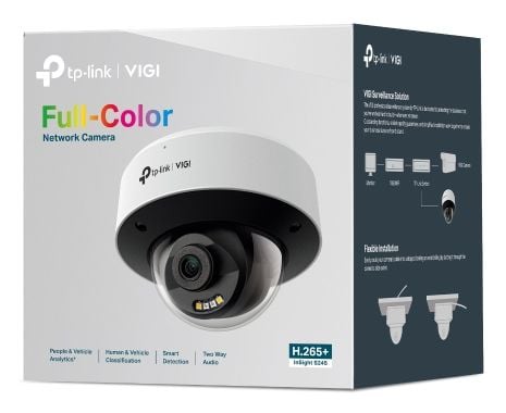 TP-Link InSight S245, IP-säkerhetskamera, Utomhus, Kabel, 64 m, 120 dB, Tak