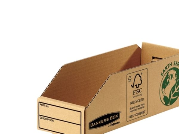 Bankers Box EArth - Opbevaringsboks - naturfarvet