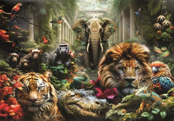 Clementoni 1000 pcs. CB Mystic Jungle, 14 År