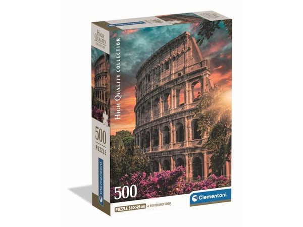Clementoni 500 pcs CB HQC Flavian Amphitheatre, 14 vuosi/vuosia