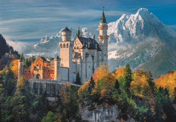CLE puslespill 500 Kompakt Neuschwanstein slott 35589