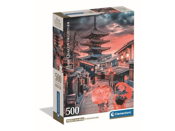 Clementoni 500 pcs CB HQC Evening In Kyoto, 14 år