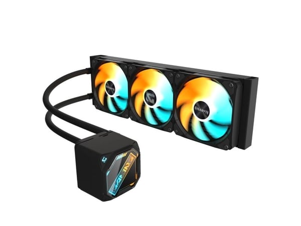 GIGABYTE GAMING 360, All-in-one-nesteenjäähdytin, 12 cm, musta