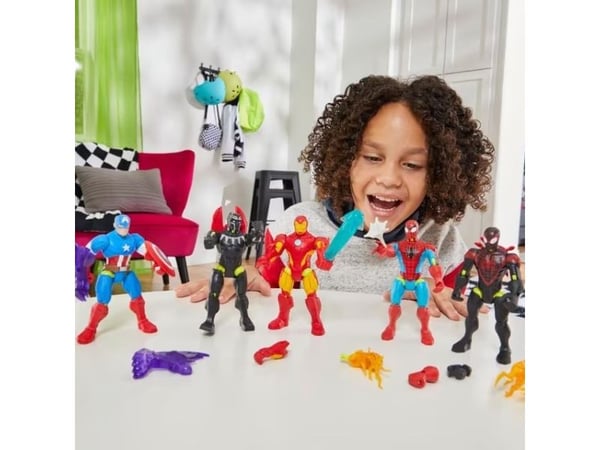 Spider-Man 5 tommers MixMasher Deluxe figurgift