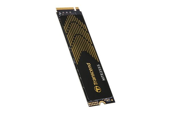 Transcend MTE255S - SSD - 2 TB - intern - M.2 2280 (ensidig) - PCIe 4.0 x4 (NVMe) - integrert kjøle