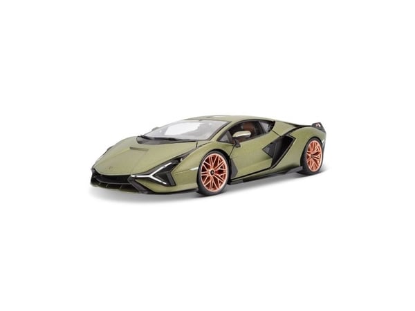 BBURAGO Lamborghini Sian FKP 37, Superbil, Montert på forhånd, 1:18, Lamborghini Sian FKP 37, Alle kjønn, Metall, Plast