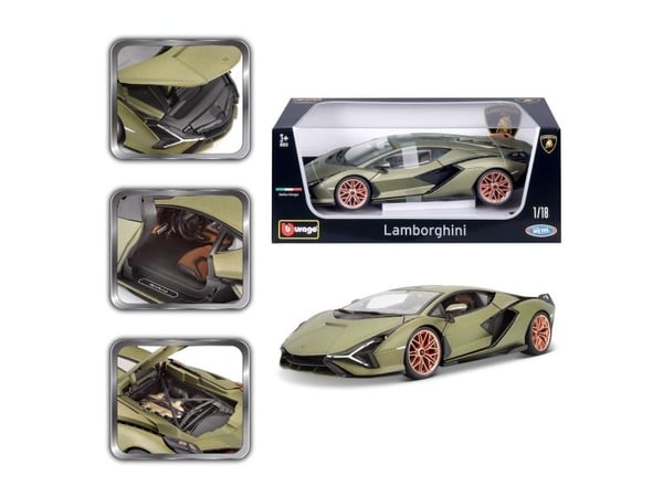 Bburago Lamborghini Sian FKP 37 1:18 mallibil