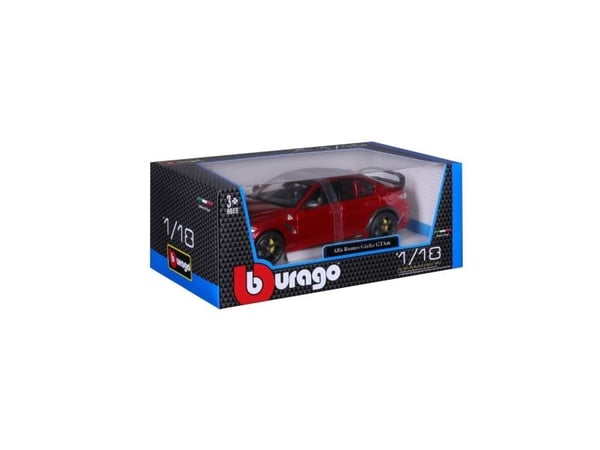 Alfa Romeo Giulia GTAM metalli punainen 1:18 BBURAGO BBURAGO