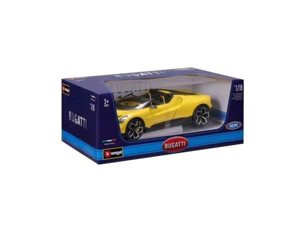 BBURAGO Bugatti Mistral 1:18, Superbil, Montert på forhånd, 1:18, Bugatti Mistral, Alle kjønn, Metall, Plast