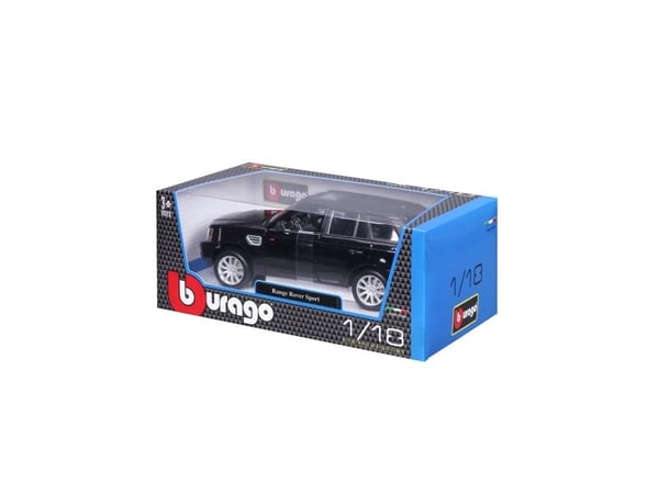 BBURAGO Range Rover Sport 1:18, SUV, Montert på forhånd, 1:18, Range Rover Sport, Alle kjønn, Metall, Plast