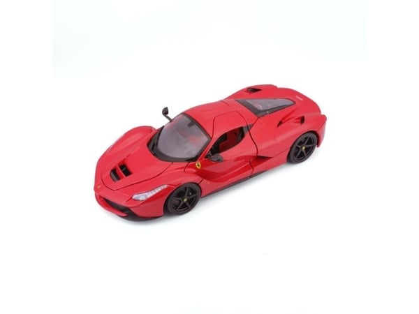 BBURAGO Ferrari LaFerrari, Superbil, Montert på forhånd, 1:18, Ferrari LaFerrari, Alle kjønn, Metall, Plast