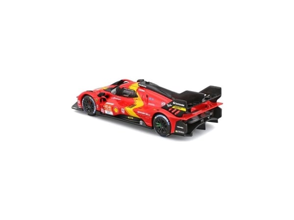 BBURAGO Ferrari 499P, Sportsbilmodell, Formontert, 1:43, Ferrari 499P (2023) #51, Alle kjønn, Metall, Plast