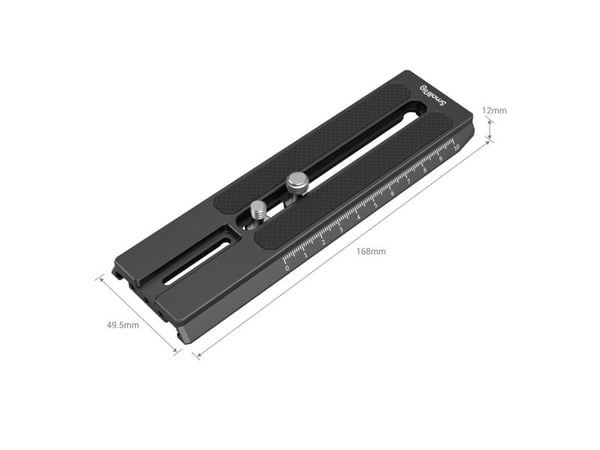 SmallRig 3031B, Utvidelsesplate, DJI, 1 stykker, Aluminiumslegering, Sort, 1/4"-20