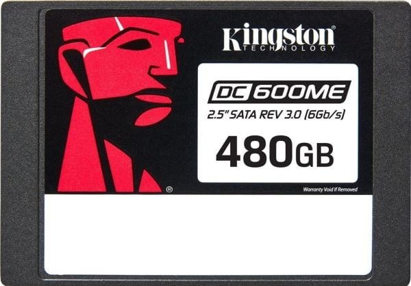 Kingston DC600ME - SSD - Mixed Use - kryptert - 480 GB - intern - 2.5" - SATA 6Gb/s - 256-bit AES - TCG Opal Encryption 2.0