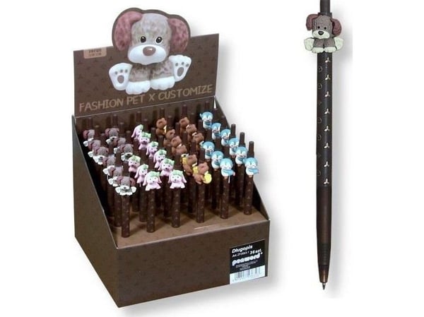 SCHEMAT kulspetspenna fashion pet (36 st)