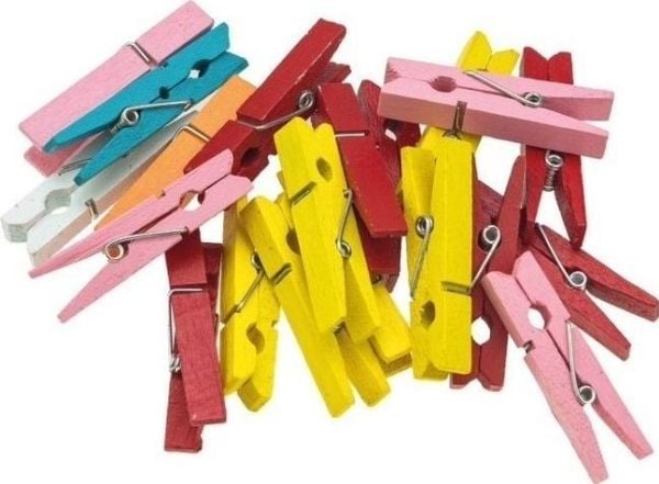 BREWIS fargede klyper 4,5 cm 20 stk