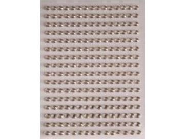 BREWIS selvklebende sølvfargede 6 mm 140 stk