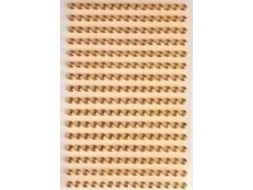 BREWIS selvklebende glitterstrimler gull 6 mm 140 stk