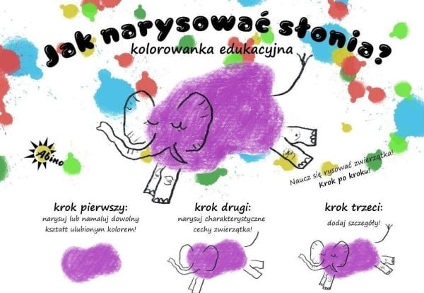 Abino: Hvordan tegne en elefant?