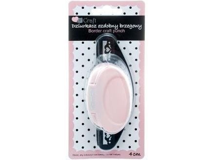 Dekorativ kantstempel hjerter 4 cm