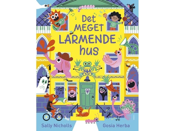Det MYE bråkete huset | Sally Nicholls | Språk: Dansk