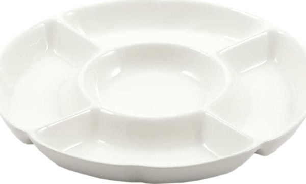 LA PORCELLANA BIANCA CONVIVIO tapas-/snackfat 25,5 cm