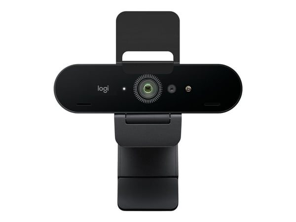 Logitech BRIO 4K - Direktestrømningskamera - farge - 13 000 000 piksler - 4096 x 2160 - lyd - USB-C
