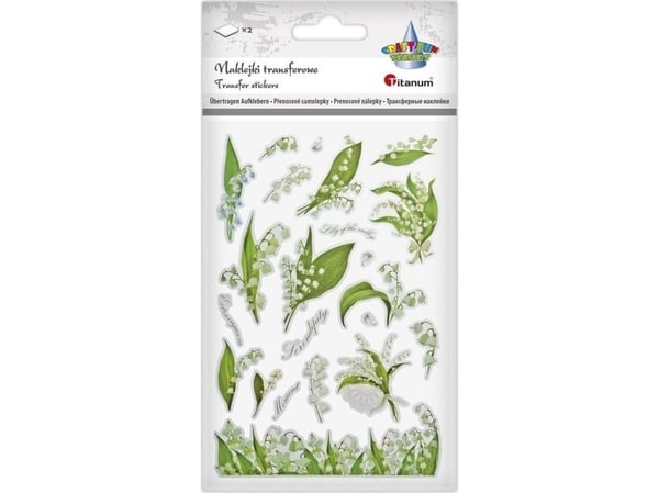 Lily of the Valley siirto tarroja 2 levyt EDUKAMP