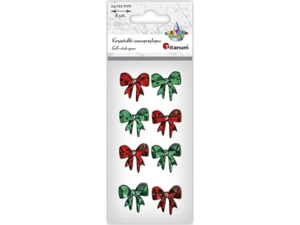 Slowmoose selvklebende krystalki krysztalki sløyfer 8 stk. Slowmoose selvklebende krystalki krysztalki sløyfer 8 stk.