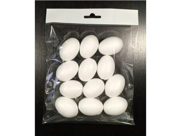 Styrofoam egg 45mm 12stk EDUKAMP
