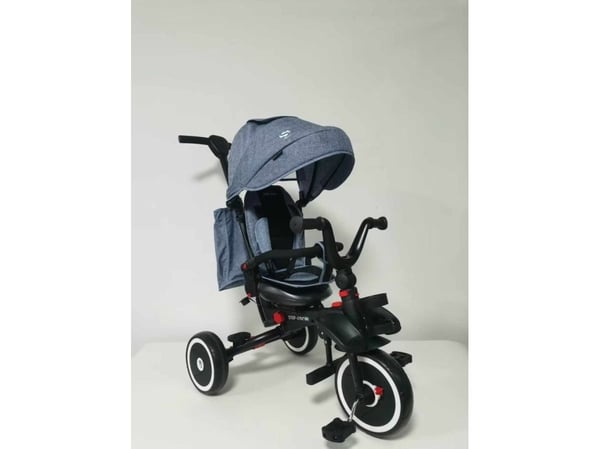 RIDER kolmipyöräinen polkupyörä harmaa SPORTRIKE EDUKAMP