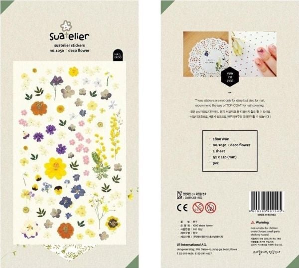 Djeco Dekorstickers Deco Blommor