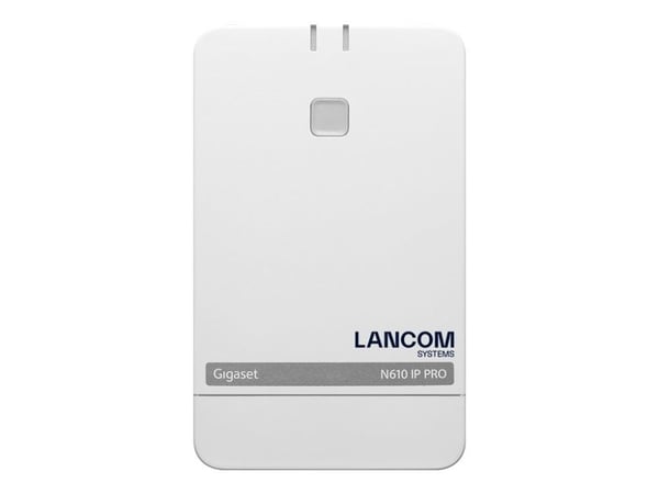 LANCOM DECT N610 IP - Trådløs VoIP-telefonbasisstasjon - DECT\GAP - RTP, SIP - 8 linjer LANCOM DECT N610 IP - Trådløs VoIP-telefonbasisstasjon - DECT\GAP - RTP, SIP - 8 linjer